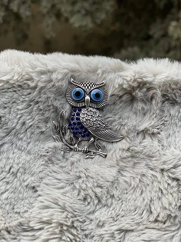 Blue_&_Silver_Owl_Turkish_Evil_Eye_Fridge_Refrigerator_Sticker_Magnet_Sign_Of_Good_Luck_&_Protection