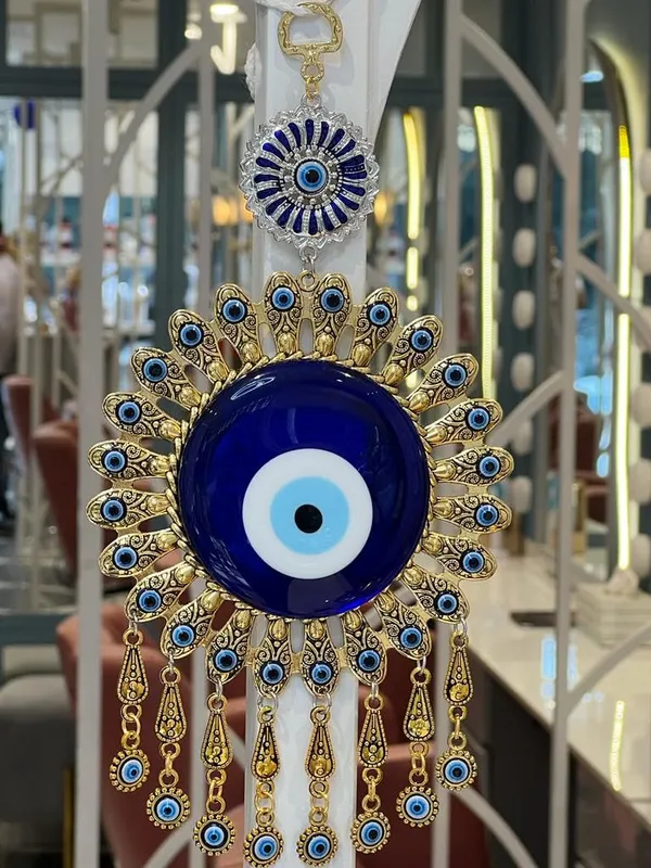 Metal_Evil_Eye_Home_Decor_Hanging_Ornament,Door_Wall_Hanging,_Evil_Eye_Decor,Evil_Eye_Car_Ornament_(Sun_With_Charm_Design_Gold)