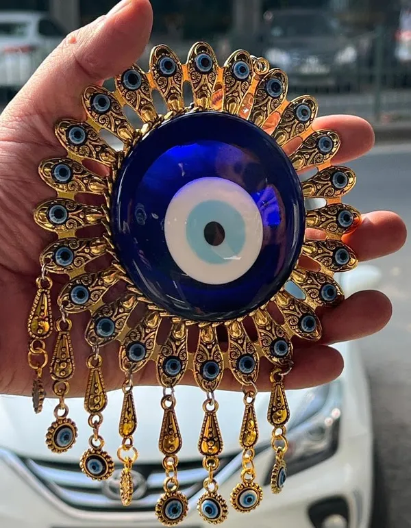 Metal_Evil_Eye_Home_Decor_Hanging_Ornament,Door_Wall_Hanging,_Evil_Eye_Decor,Evil_Eye_Car_Ornament_(Sun_With_Charm_Design_Gold)