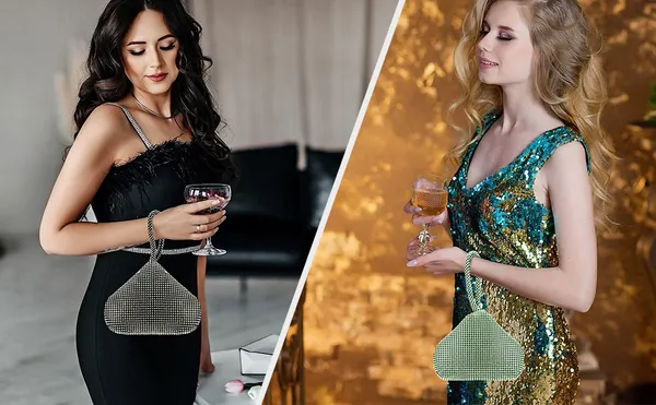 BLUE_BEADS_Women's_Luxury_Rhinestone_Evening_Clutch_Bag_�_Sparkly_Crystal_Purse_with_Top_Handle_�_Glitter_Party_Handbag_for_Wedding,_Prom,_Cocktail_&_Special_Events_For_Women_and_Girls_(Black_/_Silver)