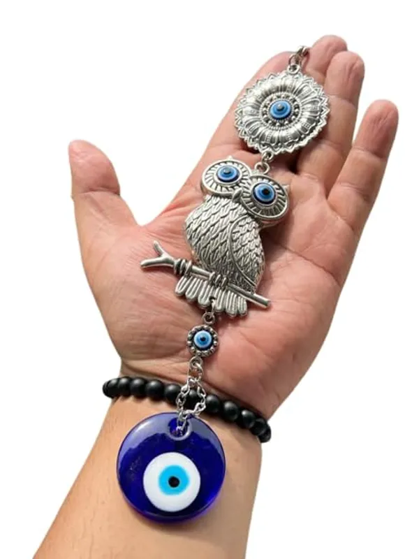 Home_Decor_Hanging_Wall_Hanging_Car_Hanging_with_Lucky_Owl_Blue_Evil_Eye_Decoration,_Lucky_Hanging_Ornament_Amulet_for_Car,_Home_and_Office_for_Protection_and_Blessing