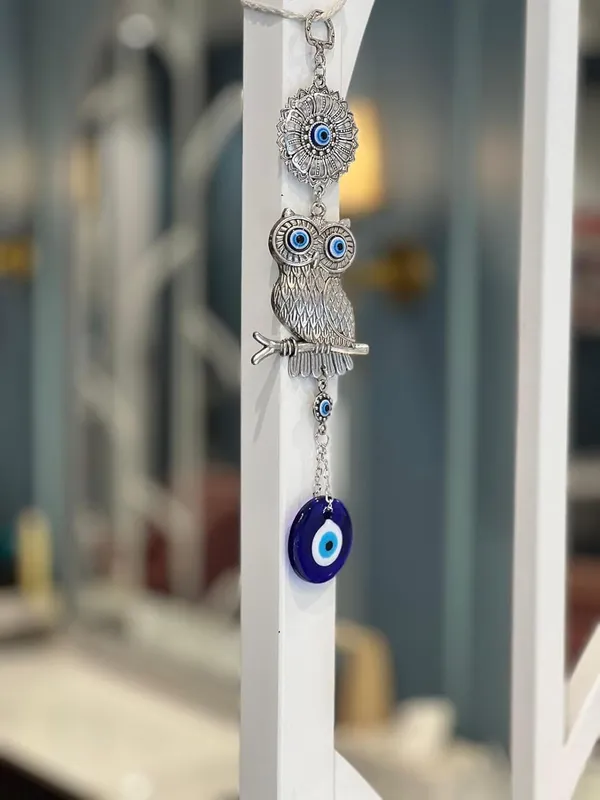 Home_Decor_Hanging_Wall_Hanging_Car_Hanging_with_Lucky_Owl_Blue_Evil_Eye_Decoration,_Lucky_Hanging_Ornament_Amulet_for_Car,_Home_and_Office_for_Protection_and_Blessing