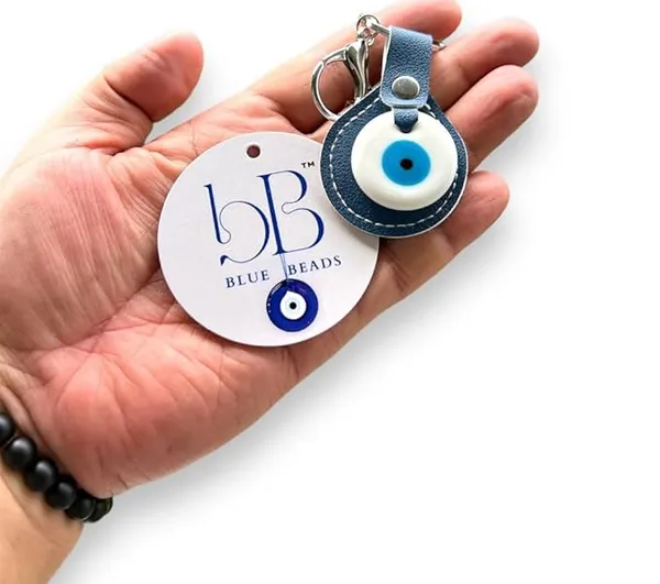 Pack_of_2_BLUE_BEADS_Original_Blue_and_White_Evil_Eye_Stone_With_Leather_Keychain_For_Bike/Car_Gifting_With_Key_Ring