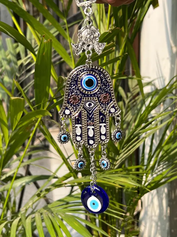 Home_&_Decor_Evil_Eye_Hanging_Hamsa_8._Inches_Pendant_Decoration_for_Diwali_Gifts,_Lucky_Hamsa_Door_/_Wall_Hanging_For_Home_and_Office