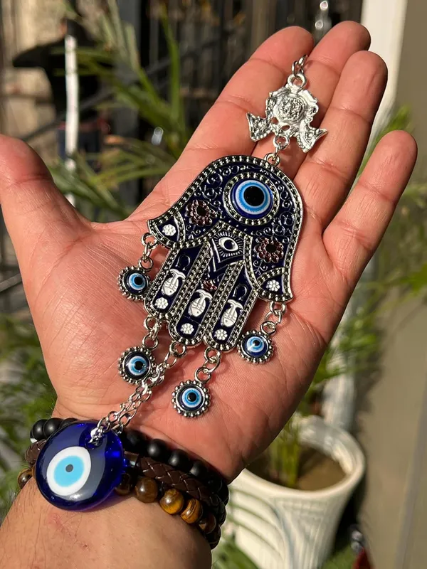 Home_&_Decor_Evil_Eye_Hanging_Hamsa_8._Inches_Pendant_Decoration_for_Diwali_Gifts,_Lucky_Hamsa_Door_/_Wall_Hanging_For_Home_and_Office