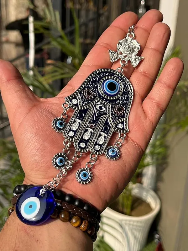 Pack_of_2__Home_&_Decor_Evil_Eye_Hanging_Hamsa_8._Inches_Pendant_Decoration,_Lucky_Hamsa_Door/Wall_Hanging_for_Home_and_Office