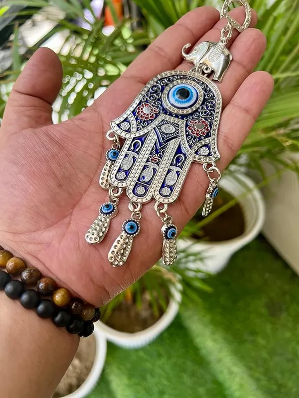 Pack_of_2__Home_&_Decor_Evil_Eye_Hanging_Hamsa_8._Inches_Pendant_Decoration,_Lucky_Hamsa_Door/Wall_Hanging_for_Home_and_Office