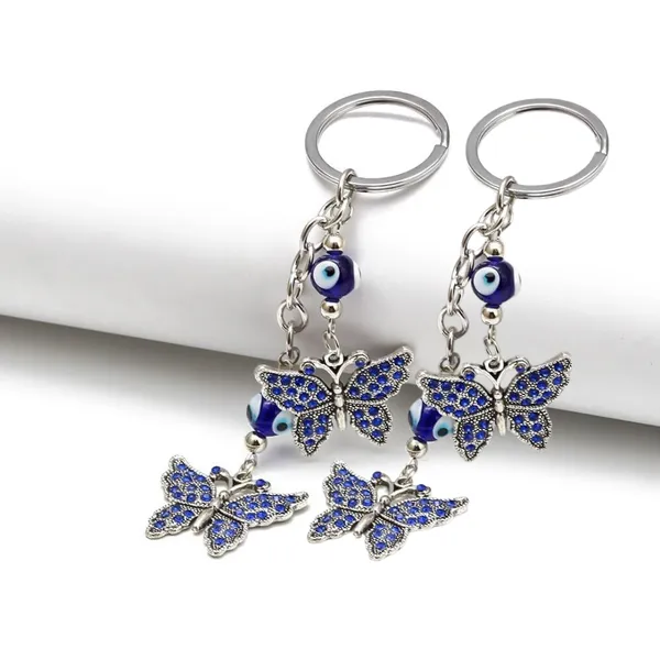 Pack_Of_2_Blue_&_Silver_With_Crystal_Butterfly_Keychain_For_Bike/Car_Gifting_With_Key_Ring_AntiRust