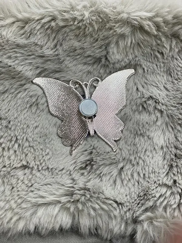BLUE_BEADS_Silver_Butterfly_Turkish_Evil_Eye_Fridge_Refrigerator_Sticker_Magnet_-_Sign_of_Good_Luck_&_Protection_Unique_Souvenir_Items_Home_and_Office_Decorative_Things_&_Car_Accessories