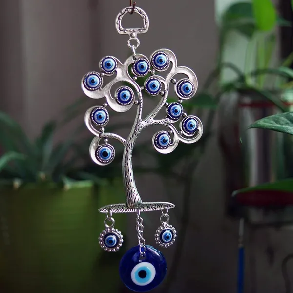Blue_&_Silver_Hanging_Tree_Pendant_Decoration,_Door_And_Car_Hanging_Ornament
