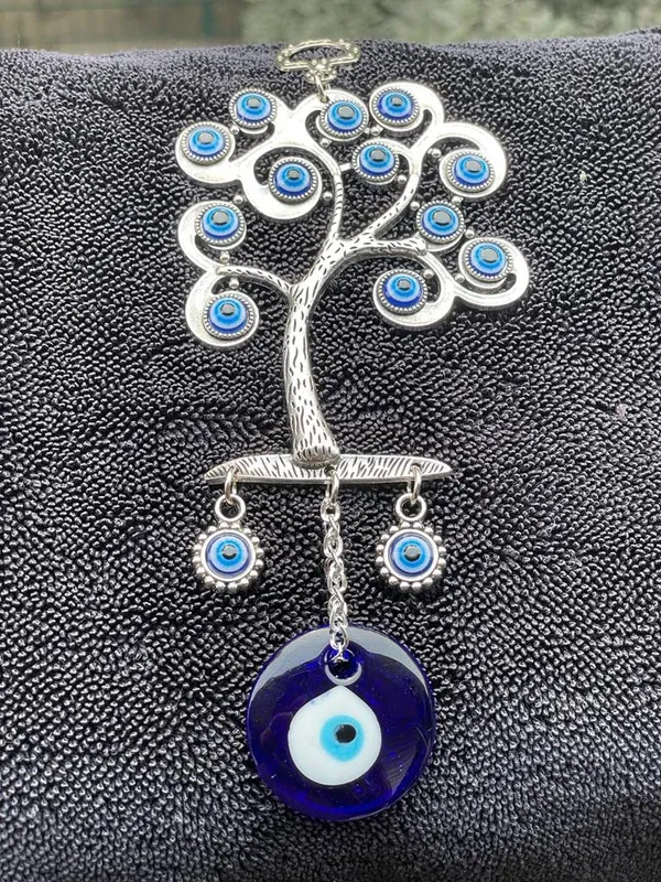 Blue_&_Silver_Hanging_Tree_Pendant_Decoration,_Door_And_Car_Hanging_Ornament