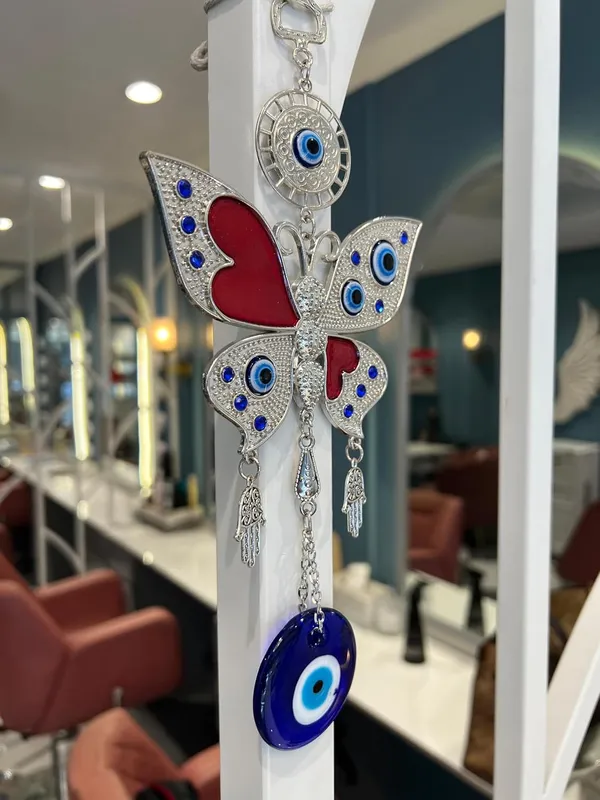 _Home_Decor_Evil_Eye_Hanging_for_Diwali_Gifts/Door_Hanging_Butterfly_Pendant_Car_Decoration,_Wall/Door_Hanging_Ornament_Amulet_for_Car,_Home_and_Office_for_Protection_and_Blessing