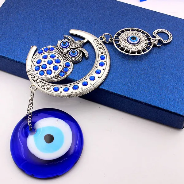 BLUE_BEADS_Home_Decor_Owl_with_Evil_Eye_Pendant_Decoration_for_Diwali_Gifts,_Evil_Eye_Hanging/Door_Hanging_Ornament_Amulet_for_Car,_Home_and_Office_for_Protection_and_Blessing