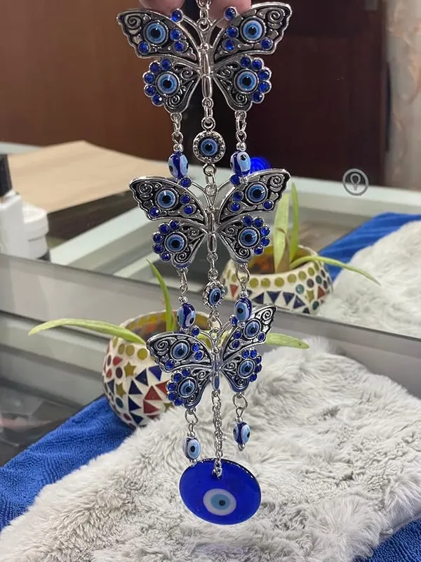 Blue_Beads_3_Layer_Butterfly_with_Evil_Eye_Pendant_Decoration,_Wall/Door_Hanging_Ornament_Amulet_for_Car,_Home_and_Office_for_Protection_and_Blessing