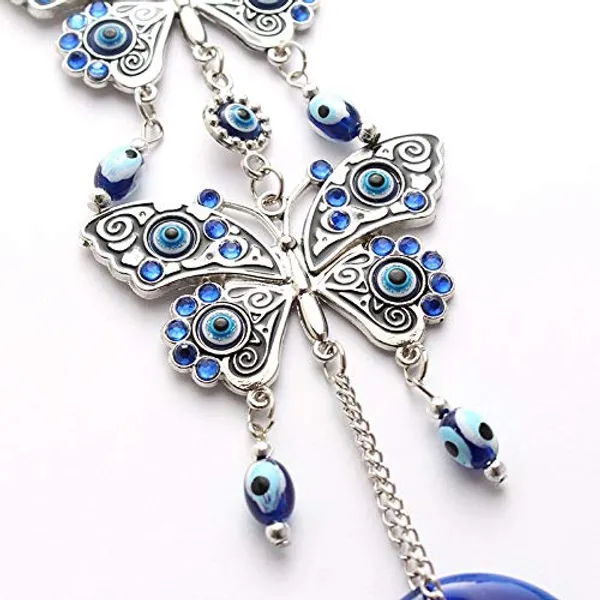 Blue_Beads_3_Layer_Butterfly_with_Evil_Eye_Pendant_Decoration,_Wall/Door_Hanging_Ornament_Amulet_for_Car,_Home_and_Office_for_Protection_and_Blessing