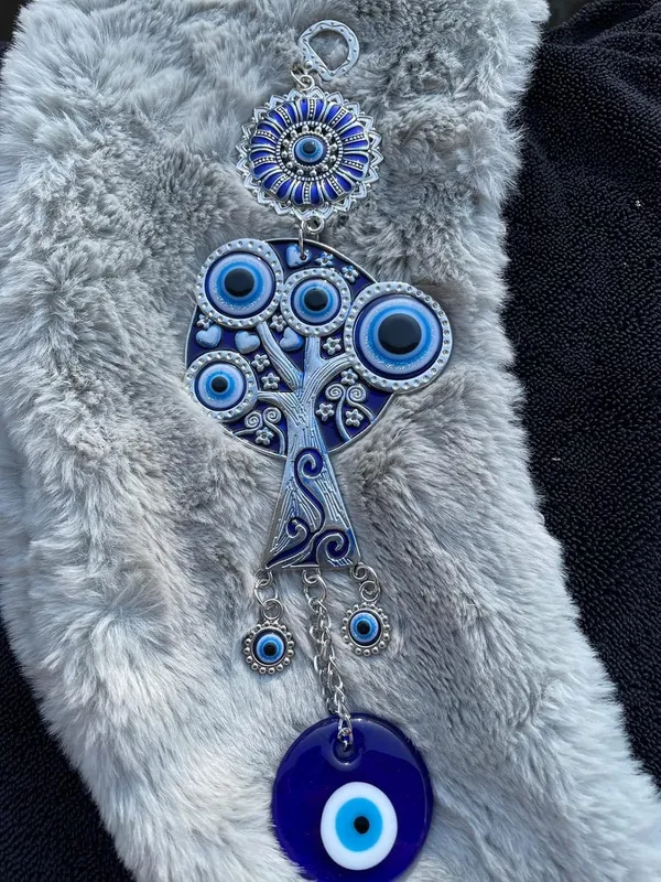 BLUE_BEADS_Home_Decor_Evil_Eye_Hanging_Life_Tree_Design_Prevent_Bad_Energy_Wealth_Fortune_Ornament,Car_Hanging