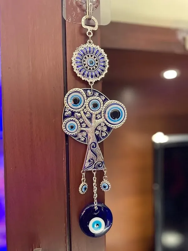 BLUE_BEADS_Home_Decor_Evil_Eye_Hanging_Life_Tree_Design_Prevent_Bad_Energy_Wealth_Fortune_Ornament,Car_Hanging