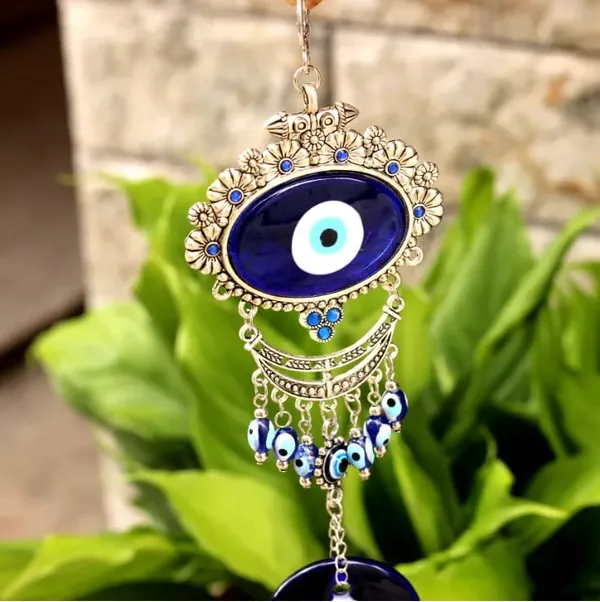 _Feng_Shui_Vastu_Blue_Big_Glass_Evil_Eye_Door/Wall_Hanging_Antique_for_Diwali_Gifts,_Nazar_Suraksha_Amulet_Decoration_Home/Office