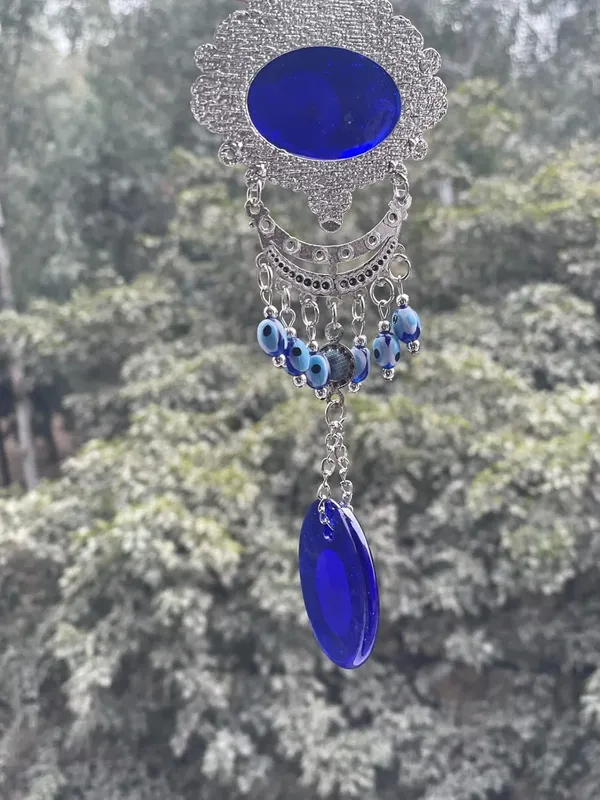 _Feng_Shui_Vastu_Blue_Big_Glass_Evil_Eye_Door/Wall_Hanging_Antique_for_Diwali_Gifts,_Nazar_Suraksha_Amulet_Decoration_Home/Office
