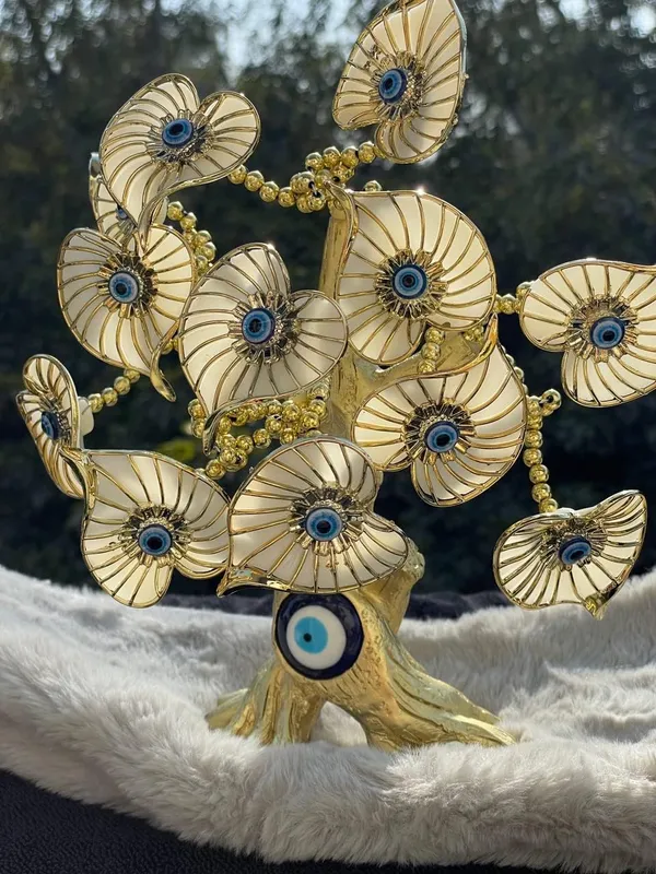 Blue_&_Silver_Golden_Betel_Leaves_With_Evil_Eye_Lucky_Tree,_Turkish_Evil_Eyes_Amulet_Metal_Table_Centerpiece_Ornament_For_Home_Office_Decor_24_Cm