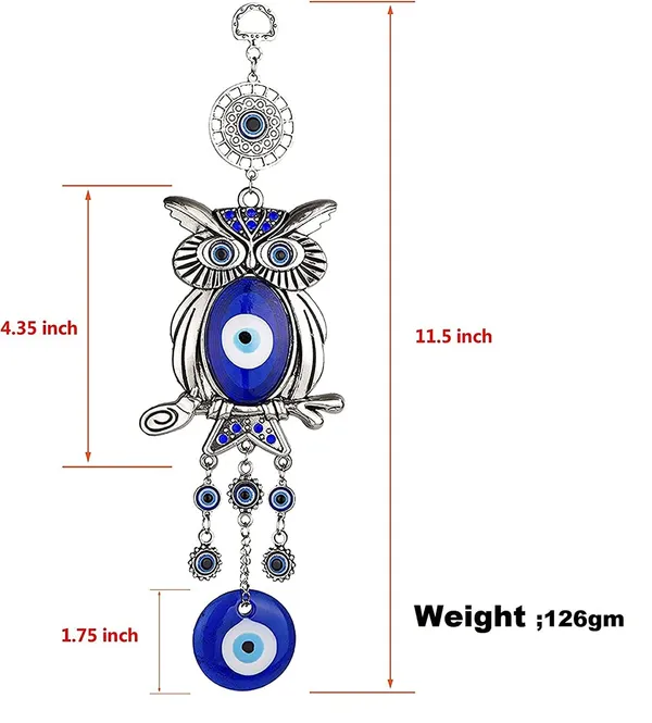 BLUE_BEADS_Evil_Eye_Lucky_Owl_Pendant_Design_Prevent_Bad_Energy_Bring_Wealth_Fortune_Coloured_Glaze_Alloy_Evil_Eye_Hanging_Ornament,Evil_Eye_Decor,Evil_Eye_Car_Ornament_(Owl_Design)