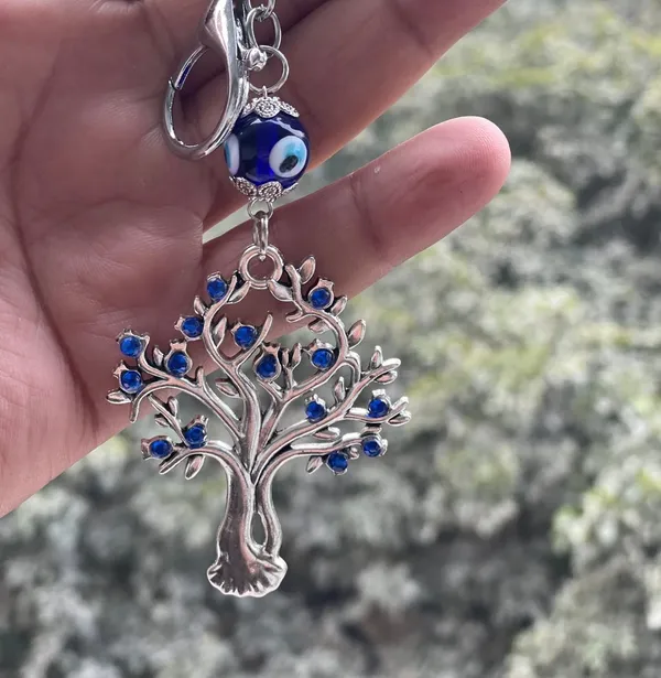 Pack_Of_2_Blue_&_Silver_Tree_Shape_Pendant_With_Evil_Eye_Keychain_Crystal_Alloy_Keyring_For_Men_And_Women