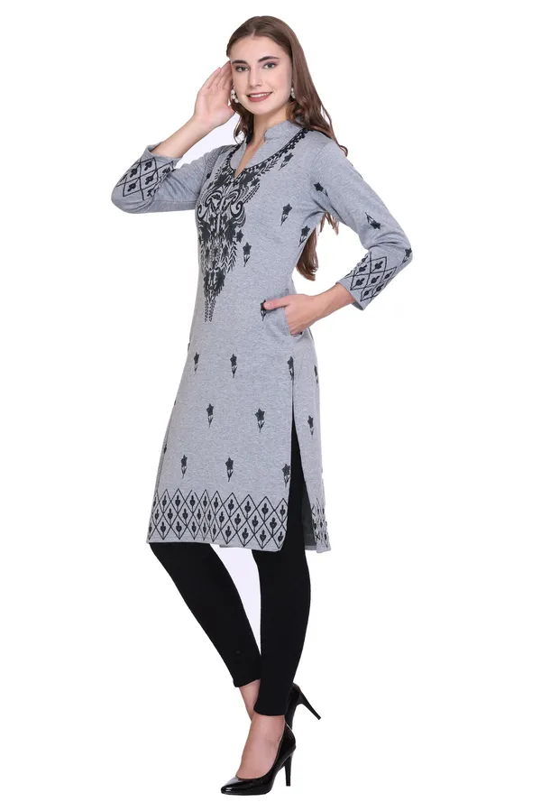 Rosary_Women_Printed_Straight_Kurta_(Grey)