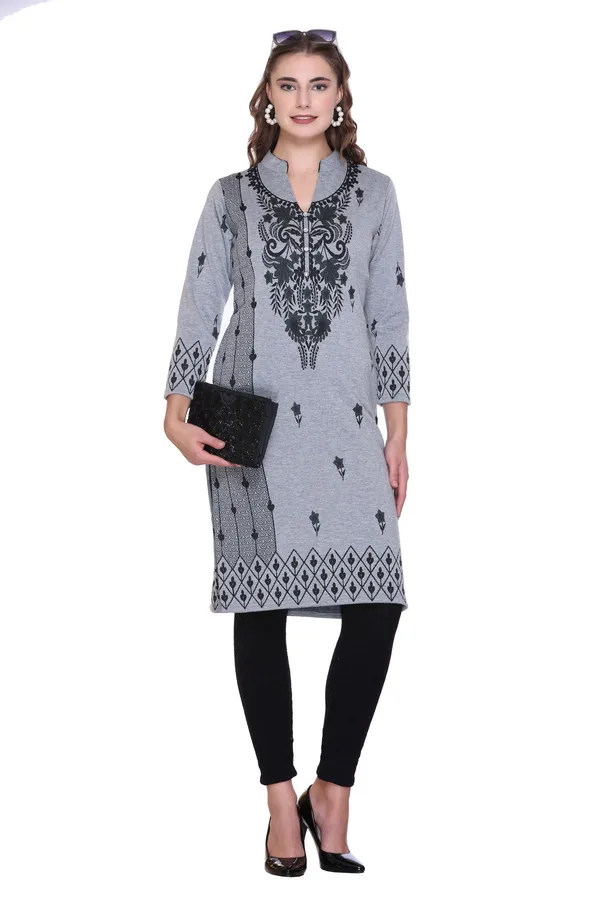 Rosary_Women_Printed_Straight_Kurta_(Grey)
