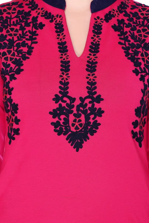 Rosary_Women_Printed_Straight_Kurta_(Pink)