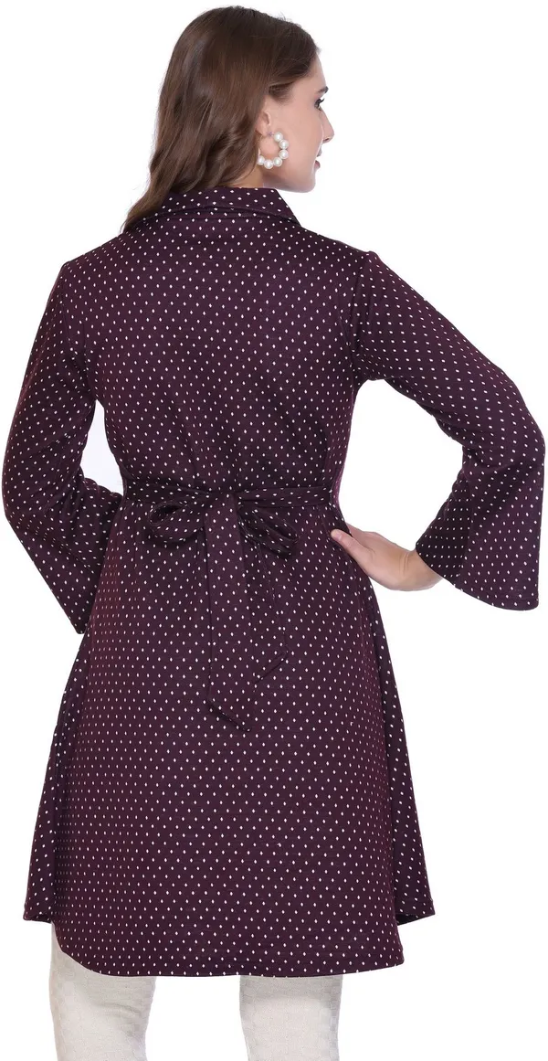 Rosary_Women_Printed_A-line_Kurta_(Maroon)