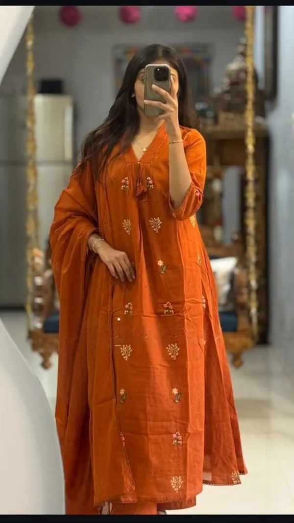 Pure_Cotton_Kurta_and_Pants_with_Dupatta