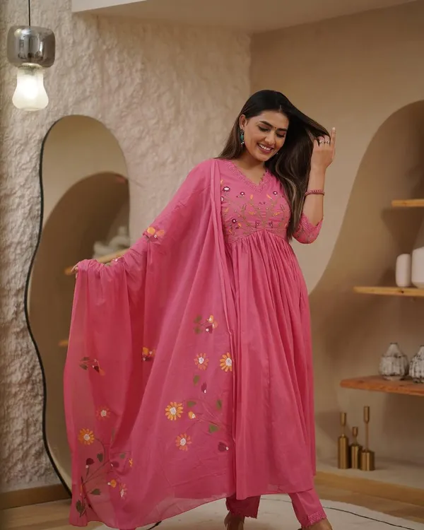 Pure_Cotton_Kurta_and_Pants_with_Dupatta