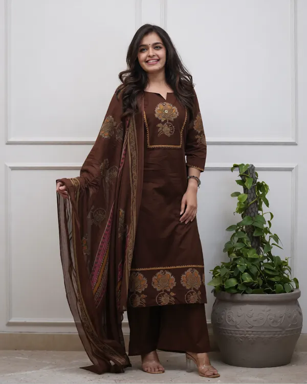 Pure_Cotton_Kurta_and_Pants_with_Dupatta