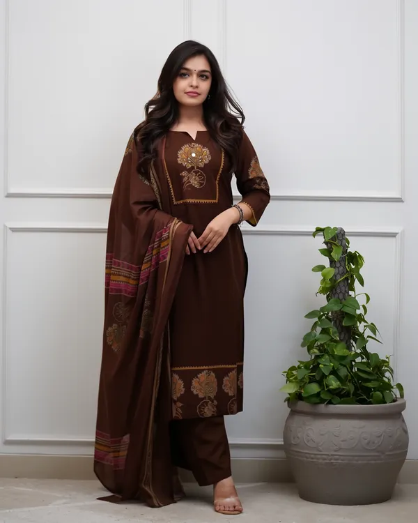 Pure_Cotton_Kurta_and_Pants_with_Dupatta
