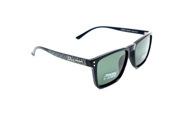 SwamiRaj_EyeWorld_Square_Sunglasses,_Medium,_Polarized_UV_Lens,_Glossy_Finish,_Lightweight_Frame_(_Black_with_Green)