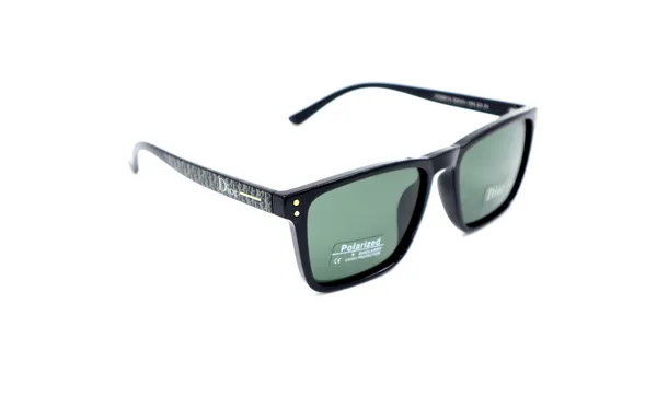 SwamiRaj_EyeWorld_Square_Sunglasses,_Medium,_Polarized_UV_Lens,_Glossy_Finish,_Lightweight_Frame_(_Black_with_Green)