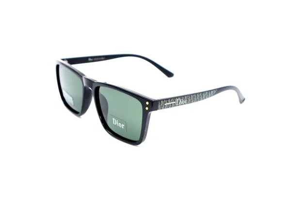 SwamiRaj_EyeWorld_Square_Sunglasses,_Medium,_Polarized_UV_Lens,_Glossy_Finish,_Lightweight_Frame_(_Black_with_Green)