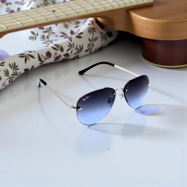 SwamiRaj_EyeWorld_Silver_Blue_Aviator_Half_Rimless_Sunglasses_For_Men_&_Women_With_Very_Light_Weight_Titanium_Frame_&_UV_Protected_Polycarbonate_Lens