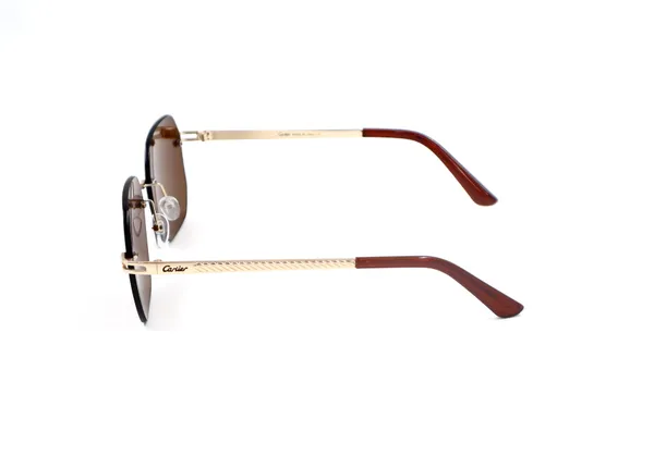 SwamiRaj_EyeWorld_Rimless_Rose_Gold_with_Brown_Rimless_Sunglasses_with_Titanium_Frame,_&_UV_Protected_Polycarbonate_Lens_Ideal_for_Men_&_Women_(JS_78943_Golden_with_Brown)