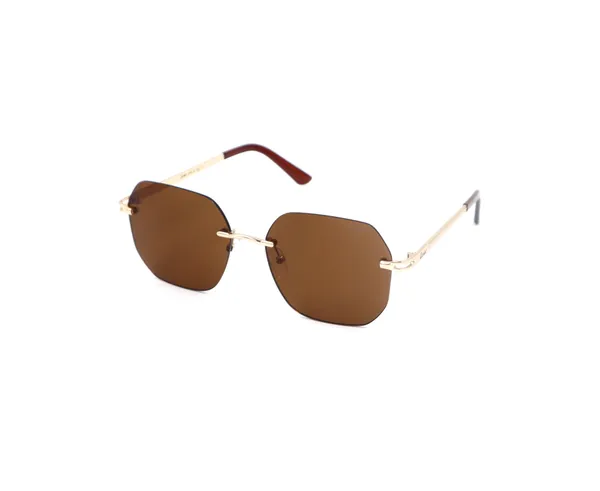 SwamiRaj_EyeWorld_Rimless_Rose_Gold_with_Brown_Rimless_Sunglasses_with_Titanium_Frame,_&_UV_Protected_Polycarbonate_Lens_Ideal_for_Men_&_Women_(JS_78943_Golden_with_Brown)