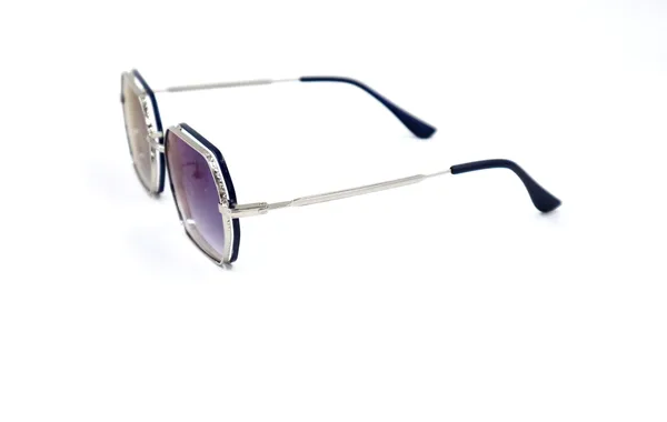 SwamiRaj_EyeWorld_Dual_Metal_Hexagonal_Sunglasses_Titanium_Frame,_Blue_Shaded_Polycarbonate_Lens_with_Blue_Mercury,_UV_Protected_Ideal_for_Men_&_Women_(Fernango_H5585)