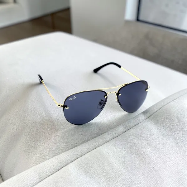 SwamiRaj_EyeWorld_Golden_with_Black_Aviator_Half_Rimless_Sunglasses_For_Men_&_Women_With_Very_Light_Weight_Titanium_Frame_&_UV_Protected_Polycarbonate_Lens