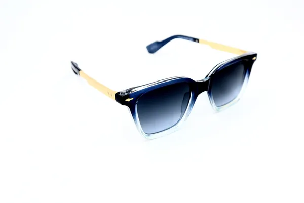 SwamiRaj_EyeWorld_Premium_Sunglasses_(Glossy_Blue_Dual_Shaded_Frame,_Golden_Matt_Sides,_Polarized_UV_Protected_Lens)
