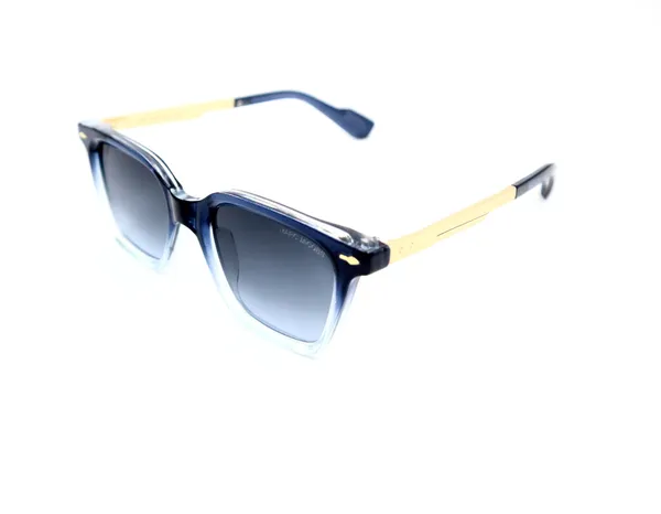 SwamiRaj_EyeWorld_Premium_Sunglasses_(Glossy_Blue_Dual_Shaded_Frame,_Golden_Matt_Sides,_Polarized_UV_Protected_Lens)