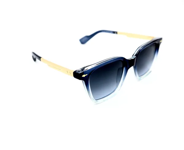 SwamiRaj_EyeWorld_Premium_Sunglasses_(Glossy_Blue_Dual_Shaded_Frame,_Golden_Matt_Sides,_Polarized_UV_Protected_Lens)
