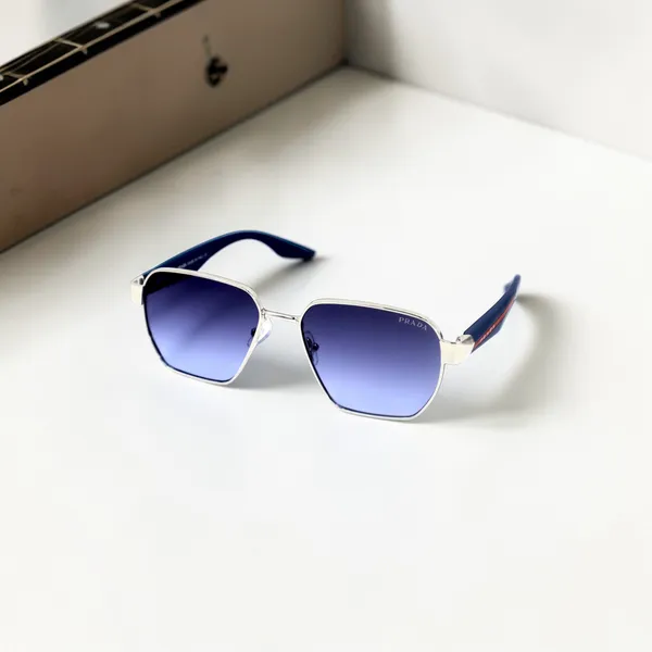 SwamiRaj_EyeWorld_Premium_Branded_Sunglasses_with_Stylish_Rich_Looking_UV_Protected_Polycarbonate_Lens_(T0978_Silver_with_Blue)