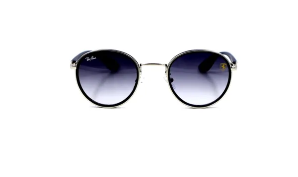 Navy_Blue_with_Silver_Ray-Ban_with_Ferrari_Addition_Round,_Medium,_UV_Protected_Polycarbonate_Lens,__Navy_Blue_with_Silver_Metal-Acetate_Frame_with_Soft_Rubber_Grip,_Unisex_–_First_Copy