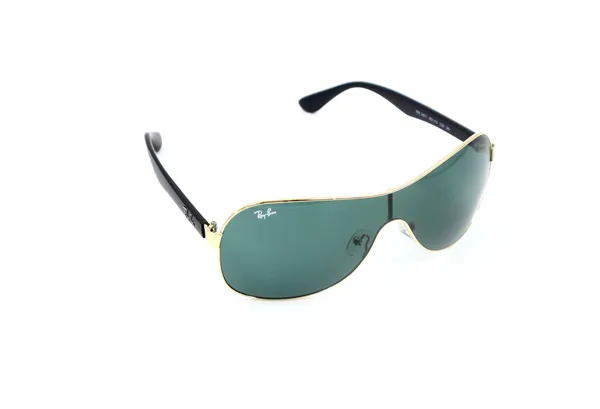 SwamiRaj_EyeWorld_One_piece_Sunglass_Golden_with_Black,_Polycarbonate_UV_Protected_Lens,_Unisex