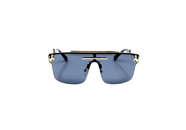 SwamiRaj_EyeWorld_Flat_One_Piece__Sunglass_for_Men_for_Rich_Looking_Golden_Frame_&_UV_Protected_Unbreakable_Polycarbonate_Lens