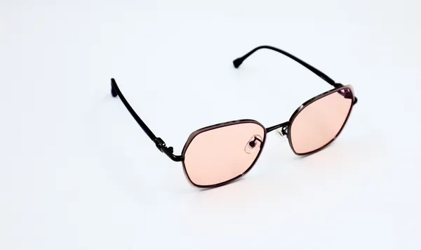 SwamiRaj_EyeWorld_Hexagon_Sunglasses_(Titanium_Frame,_Dual_Shaded_Polycarbonate_Lens,_UV_Protected)_(Pink)